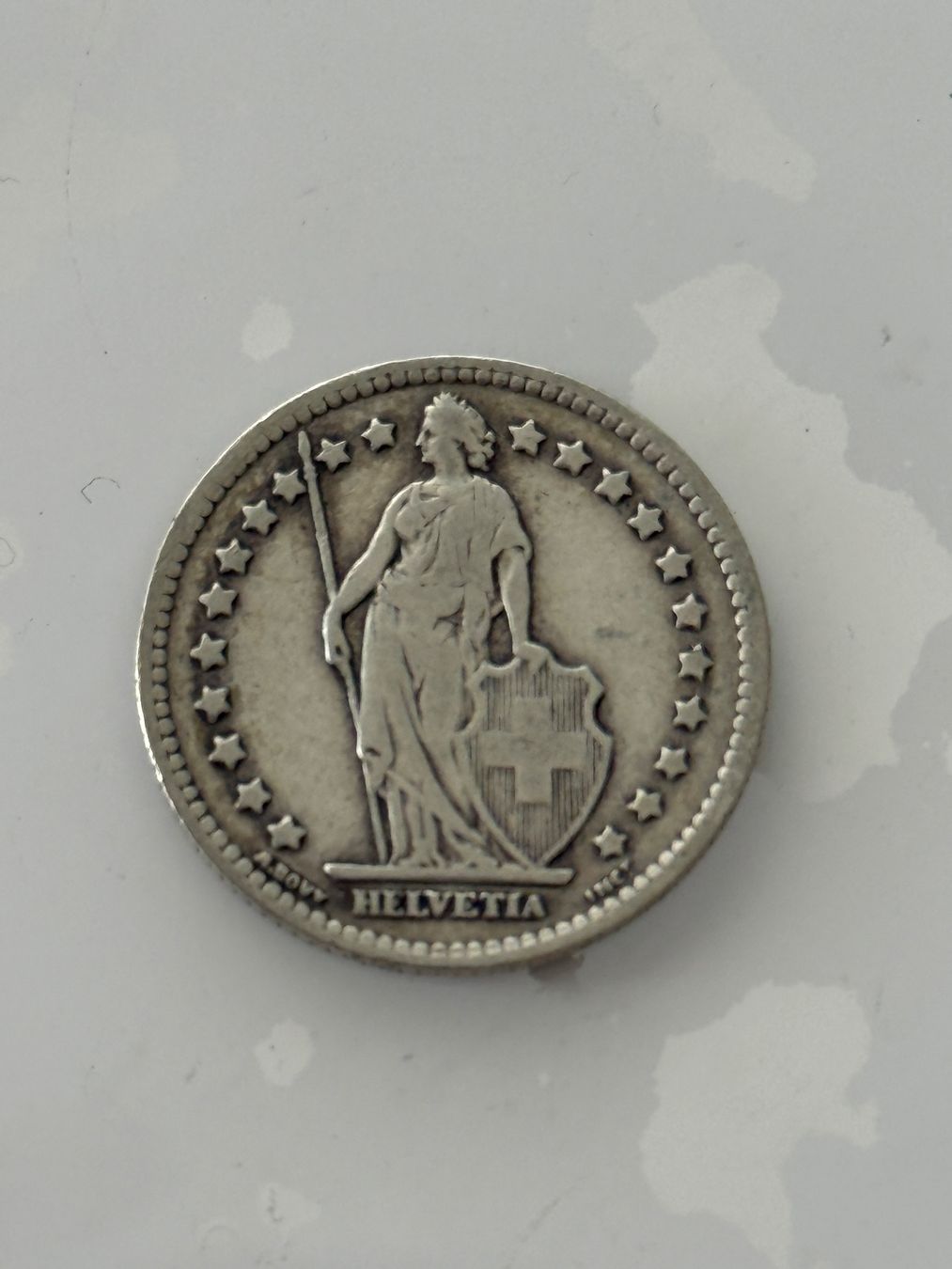 Tutti le monete: 1 Franken 1932  Rar – Usato da Wallisellen venduto da SWISS_SILVER1