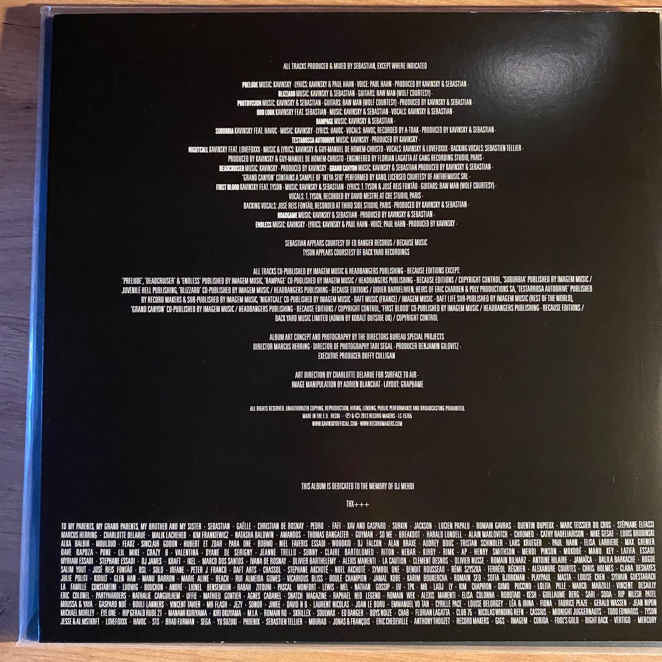 Schallplatten: KAVINSKY - OUTRUN..OG FR 2013 EX/EX  LP – Gebraucht aus Gals von Diskopat 4
