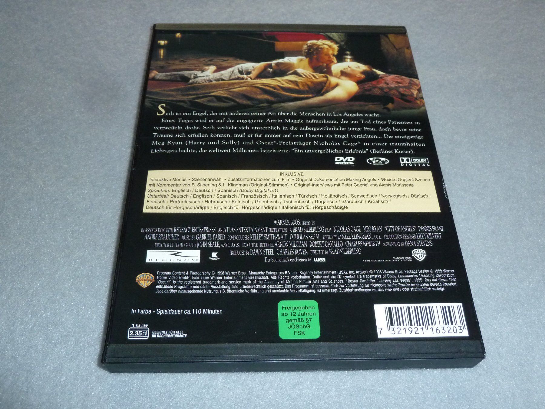 Alle DVDs: DVD ~ Stadt der Engel – Gebraucht aus Hofstetten SO von LudoHoFl 1