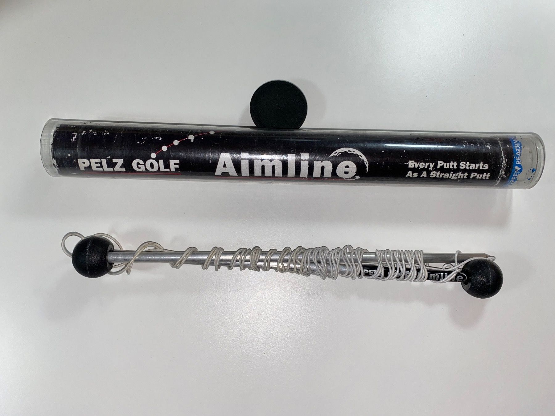 Clubs & Sets: Golf putting ‘Aimline’ from Dave Pelz – D'occasion à Horgen par thesilverarrow 2