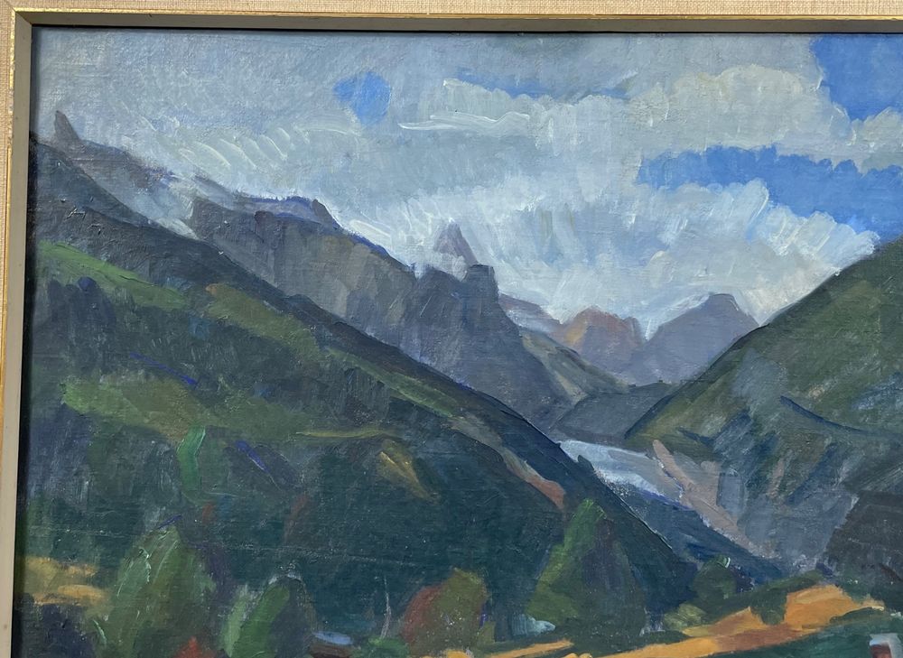 Ernst Büchner (18861951) grosses Gemälde Kaufen auf Ricardo