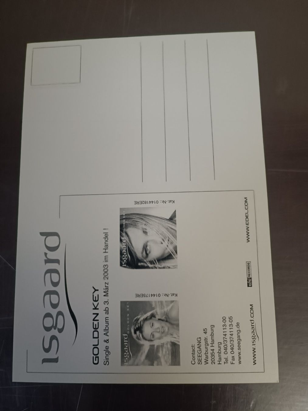 Autografi: Iscaard - handsignierte alte Autogrammkarte – Usato da Menziken venduto da Artographs 1