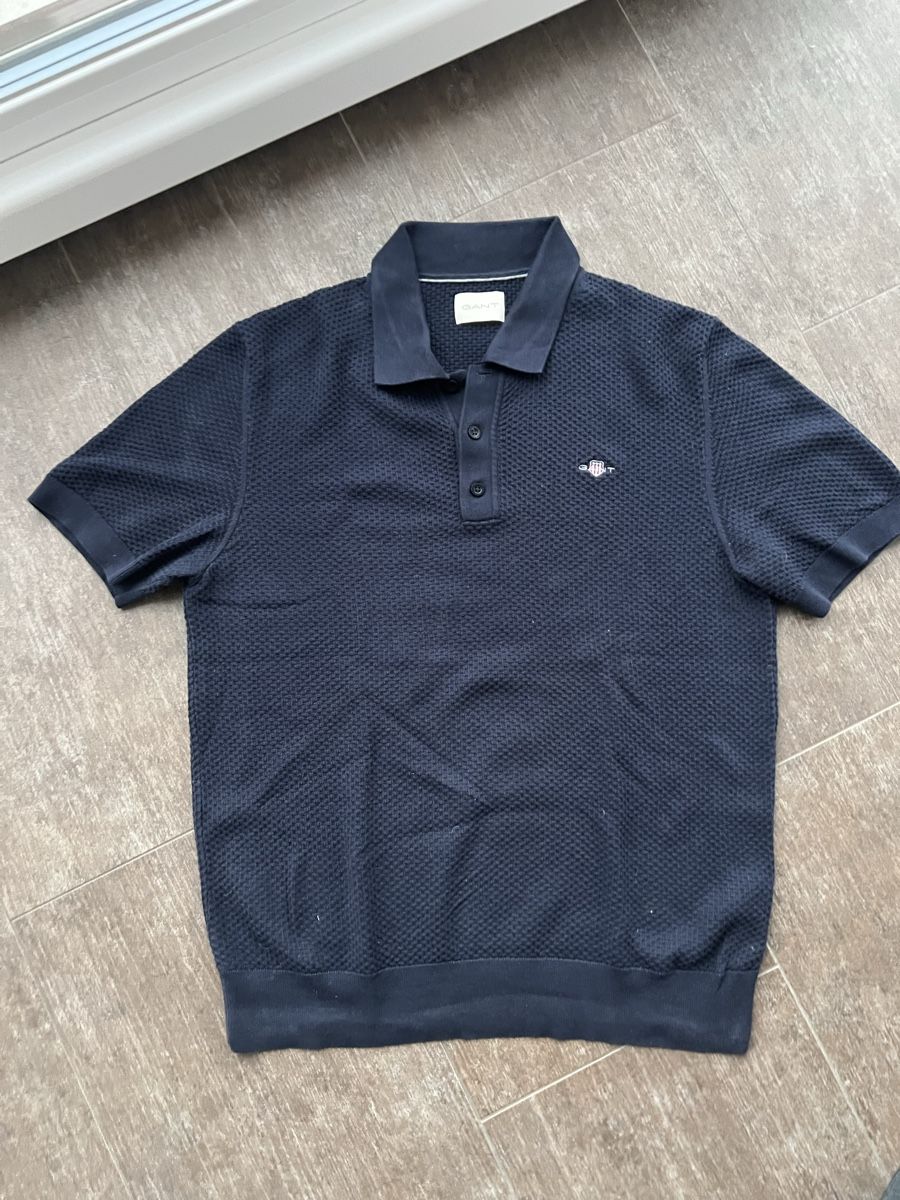 Gant Magliette Polo: Strickpoloshirt Gant Gr. M/L Kurzarmpullover – Usato da Gutenswil venduto da Freetibet1 2