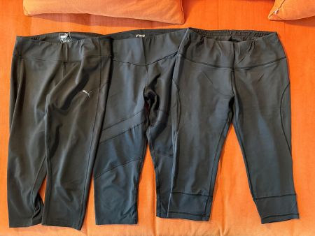 Laufhosen-Set 3er Gr. M PUMA ASICS Venice Beach
