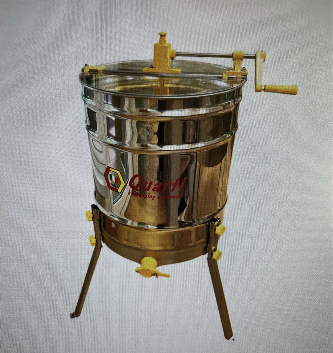 Tutte le macchine: Honigschleuder Quarti Edelstahl mit 9 Waben – Nuovo (secondo la descrizione) da Mels venduto da mtrepp