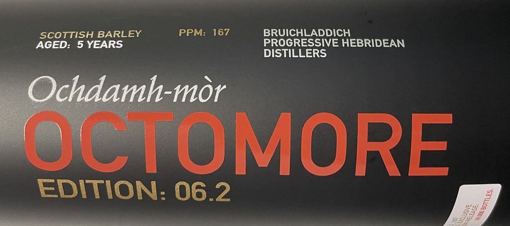 Octomore Bevande alcoliche: Bruichladdich OCTOMORE 06.2 ***PPM: 167 / 58.2% / 70cl*** – Nuovo e nell'imballaggio originale da Frasnacht venduto da mav29 3