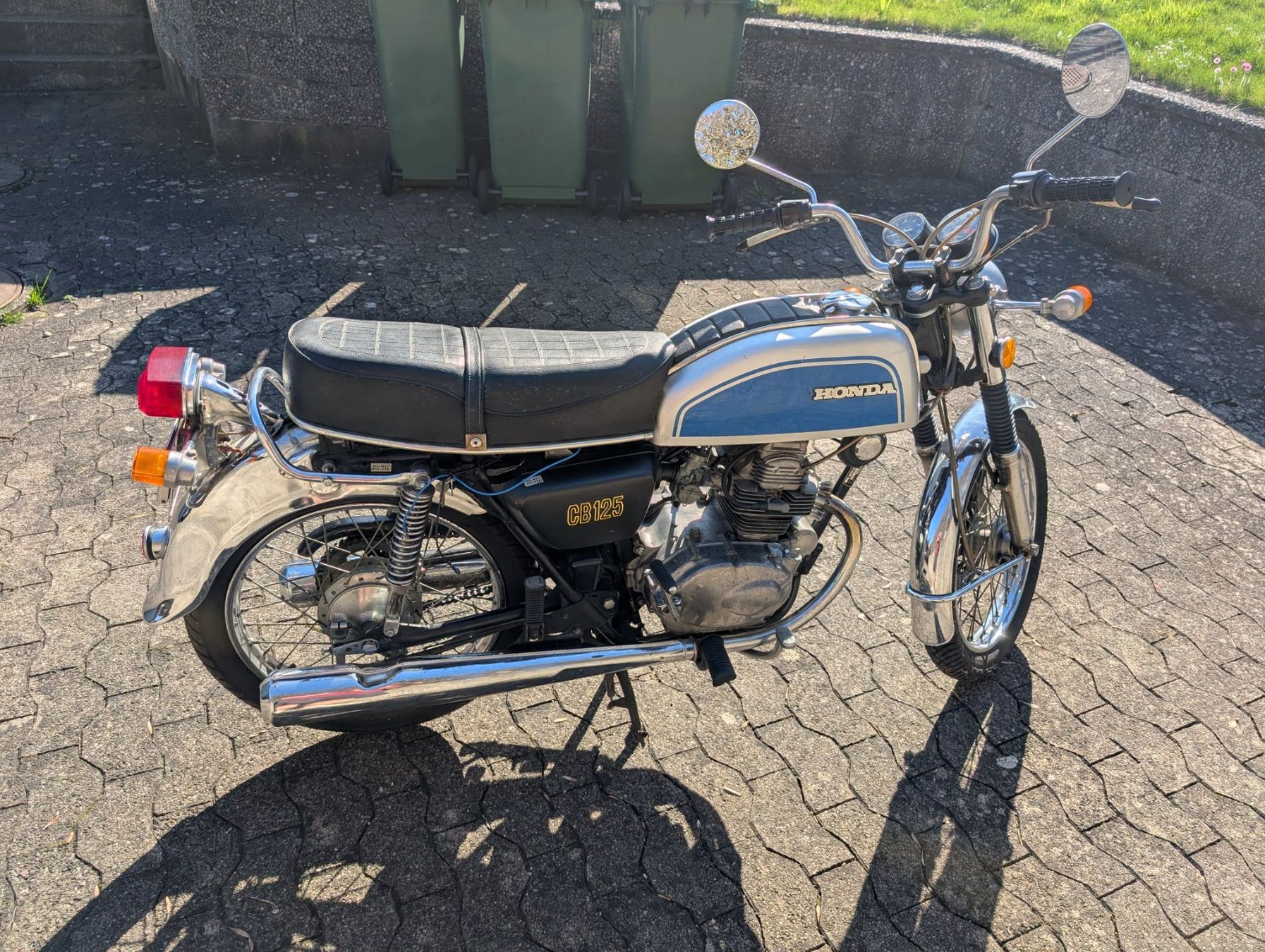 Honda Strasse: Honda CB 125 K Oldtimer – Gebraucht aus Wiezikon b.Sirnach von Romsche 3