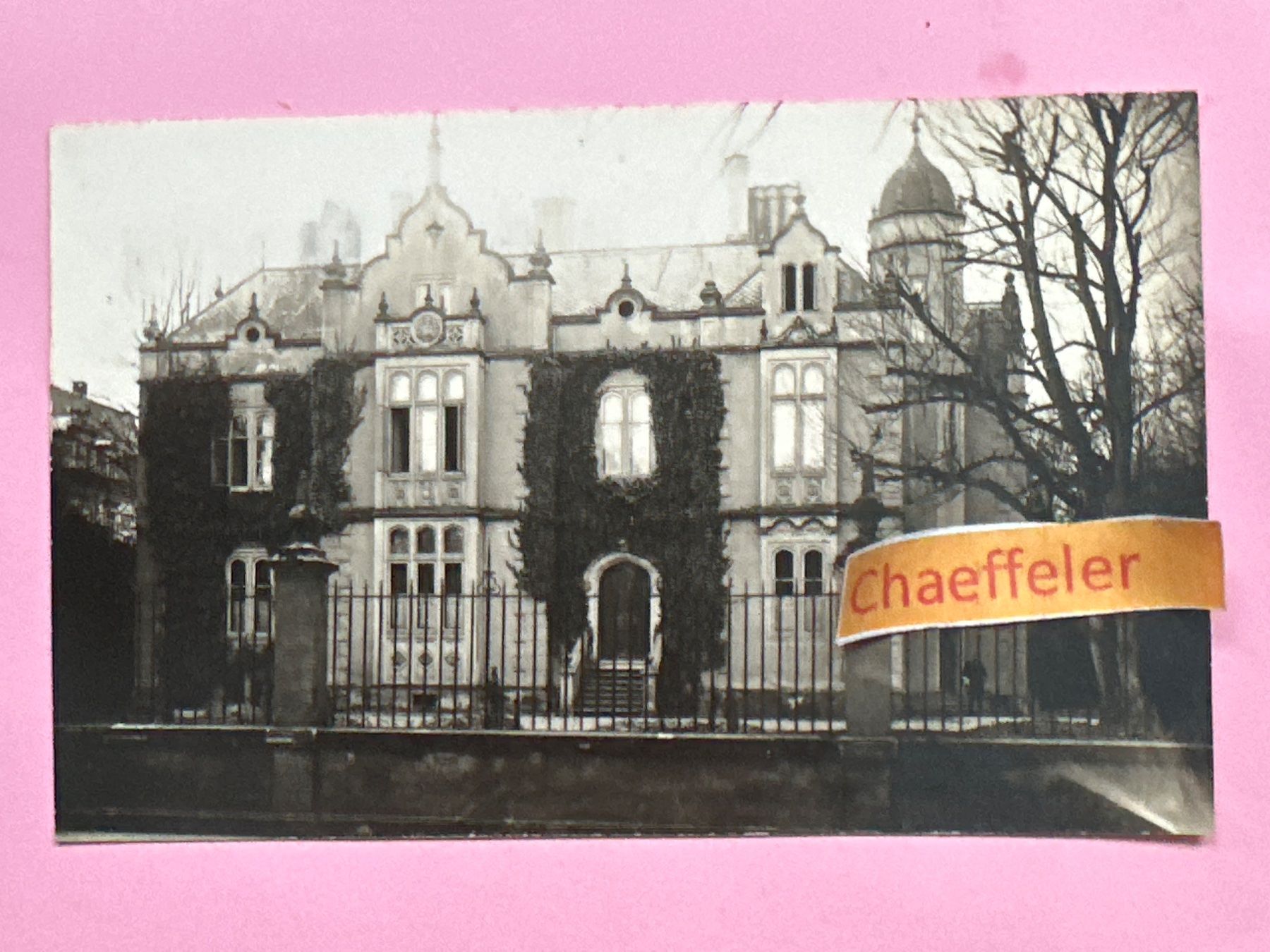 Cartoline postali: 1927 ein Haus in Basel ? – Usato da Zürich venduto da Chaeffeler