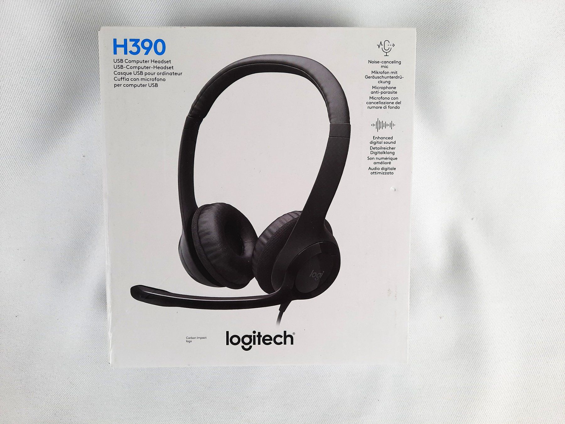 Logitech Kopfhörer: LOGITECH H390 Kabelgebunden, USB-A – Neu (gemäss Beschreibung) aus Beinwil am See von Restwert_Beinwil 2