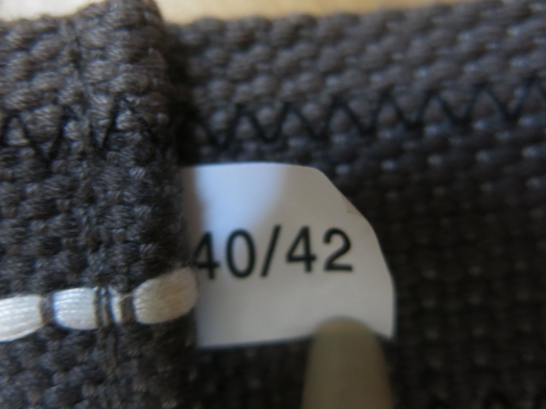 Gürtel: Gürtel Stoff grau Grösse 40/42 – Neu (gemäss Beschreibung) aus Sissach von kaupa 1