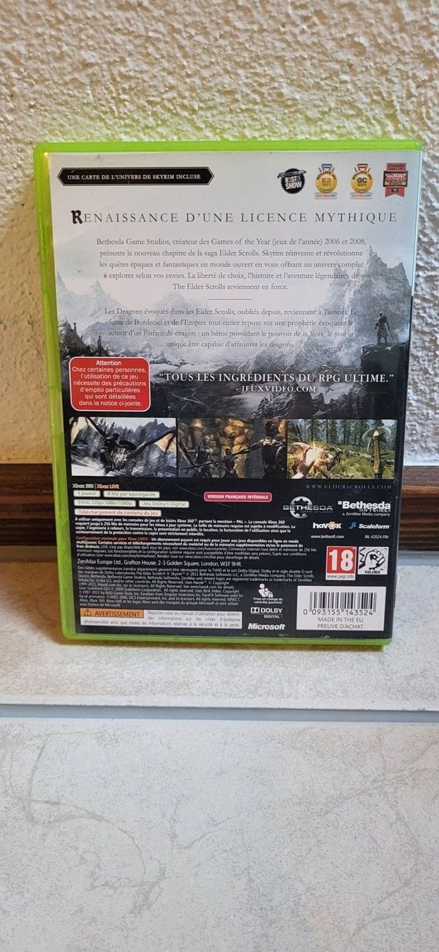 Microsoft Giochi: Xbox 360 Spiel - The Elder Scrolls 5 Skyrim – Usato da Münsingen venduto da Heroism2010 1