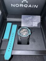NORQAIN Wild ONE Skeleton 42mm — Tiffany Blue / Turquoise