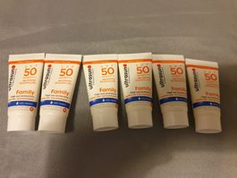 Creme solaire neuve 6x10ml Ultrasun Family SPF50