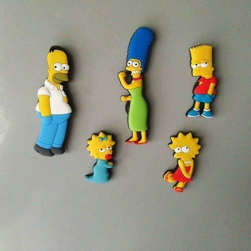 Calamite: Simpsons Magnet Set Kühlschrank Simpson Springfield Lisa – Nuovo e nell'imballaggio originale da Dättlikon venduto da easythings 3