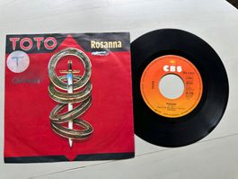 TOTO tolle Single Rosanna Top 80's STEVE LUKATHER Top Hit