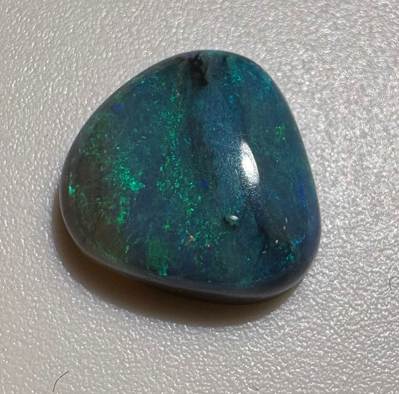 Pietre preziose: Australischer Black-Opal Lightning Ridge, Grösse ca.10mm!Top – Nuovo (secondo la descrizione) da Wilen b. Wil venduto da Tschirio 2
