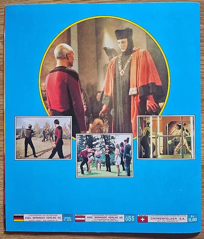 Panini Album: Star Trek The Next Generation Panini Stickeralbum 1992 – Usato da Würenlingen venduto da lionhill77 1