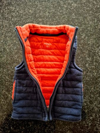 Gilet, Naturaline, Gr. 92, dunkelblau