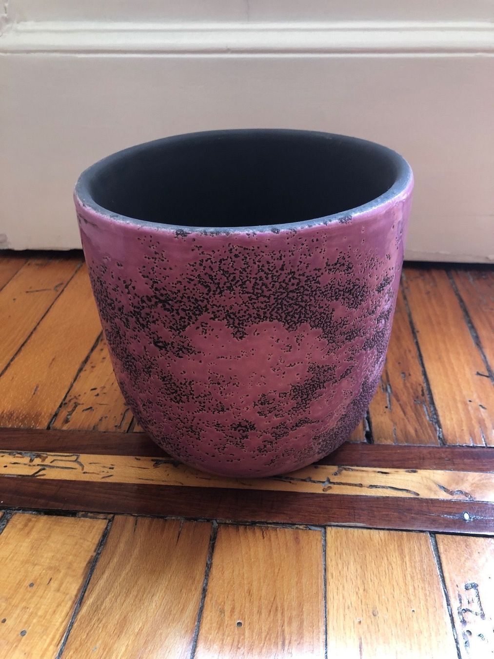 Vasen & Gefässe: Vendo vaso in ceramica viola. – Gebraucht aus Mendrisio von cost.del 1