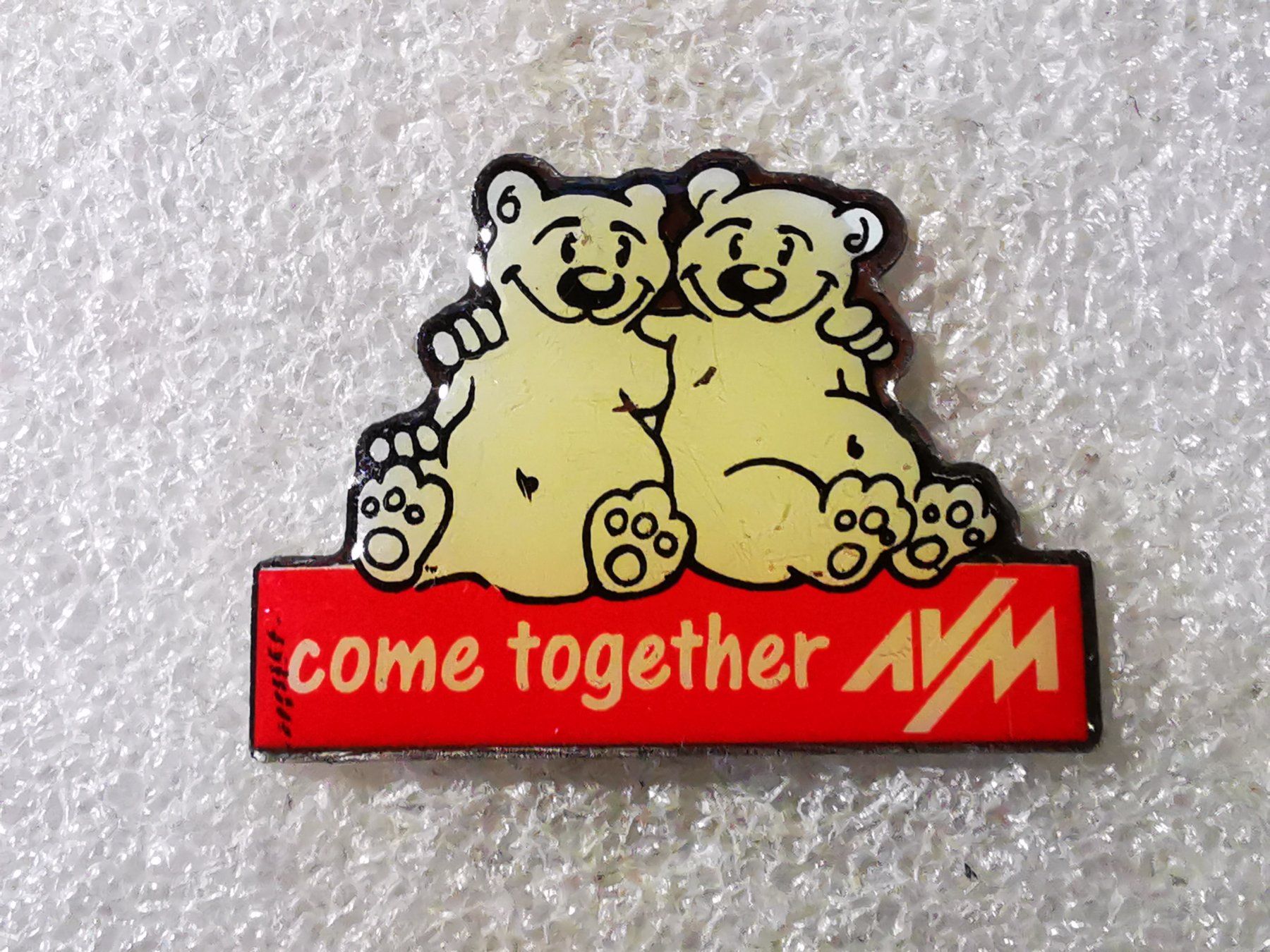 Placchette & Badge: Ansteckpin 88: AVM – Usato da Oppligen venduto da Pin-Fall-Shop