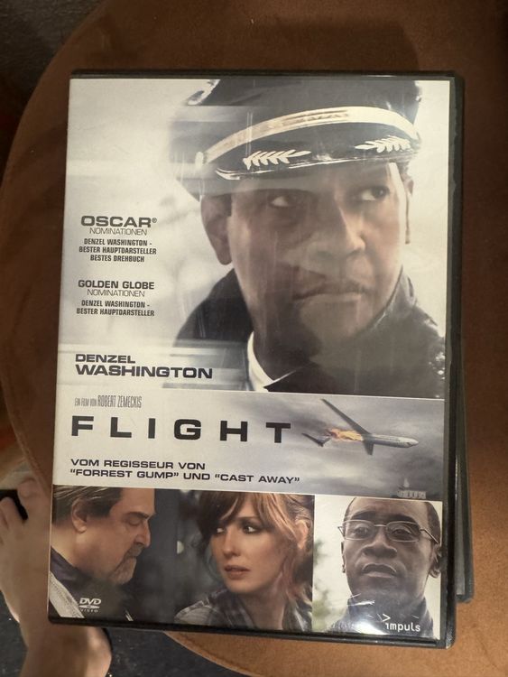 Flight (DVD) mit Denzel Washington -Top Zustand! (Gebraucht) in Riken ...