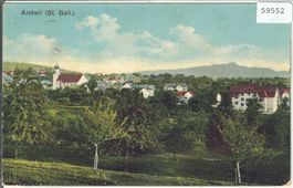 Andwil SG - Generalansicht - coloriert