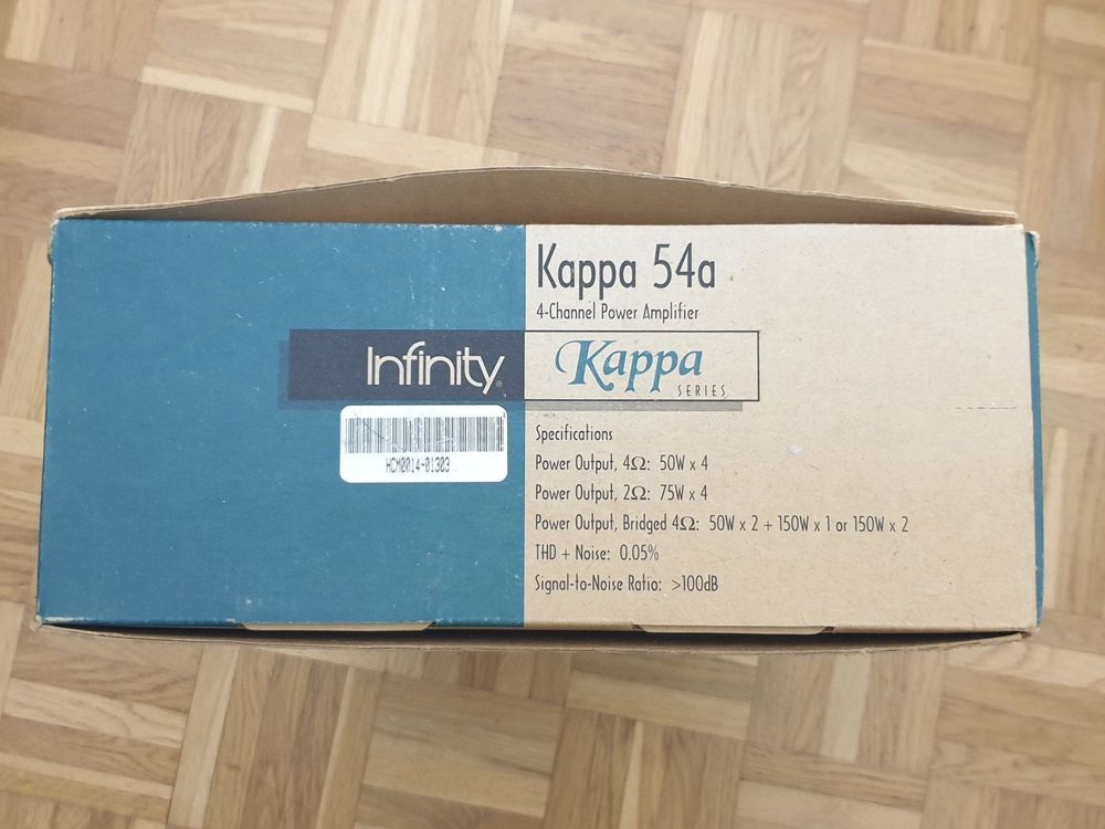 Infinity kappa hot sale 54a