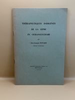 Etude lepre Afrique Pittard 1958 rare fascicule