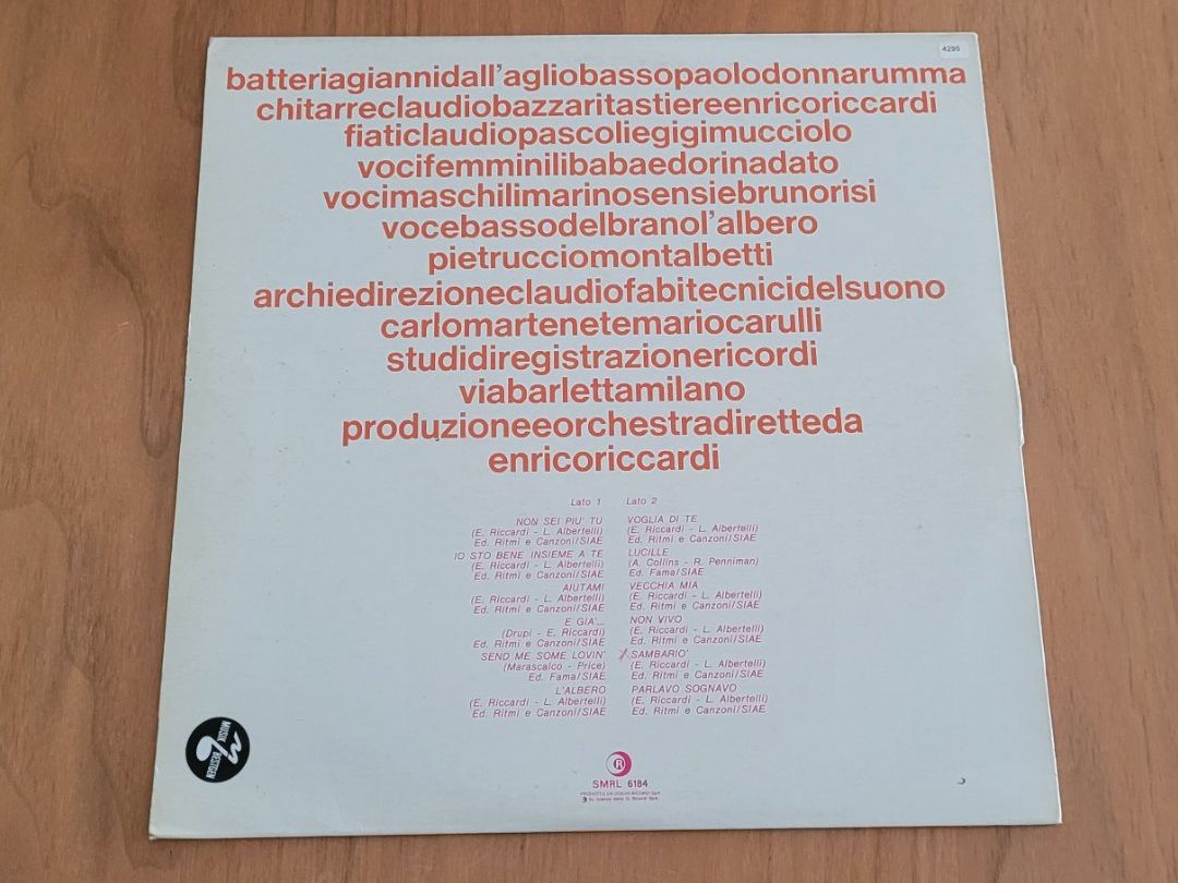 Dischi in vinile: LP  Drupi – Usato da Martigny venduto da MZ-67 1