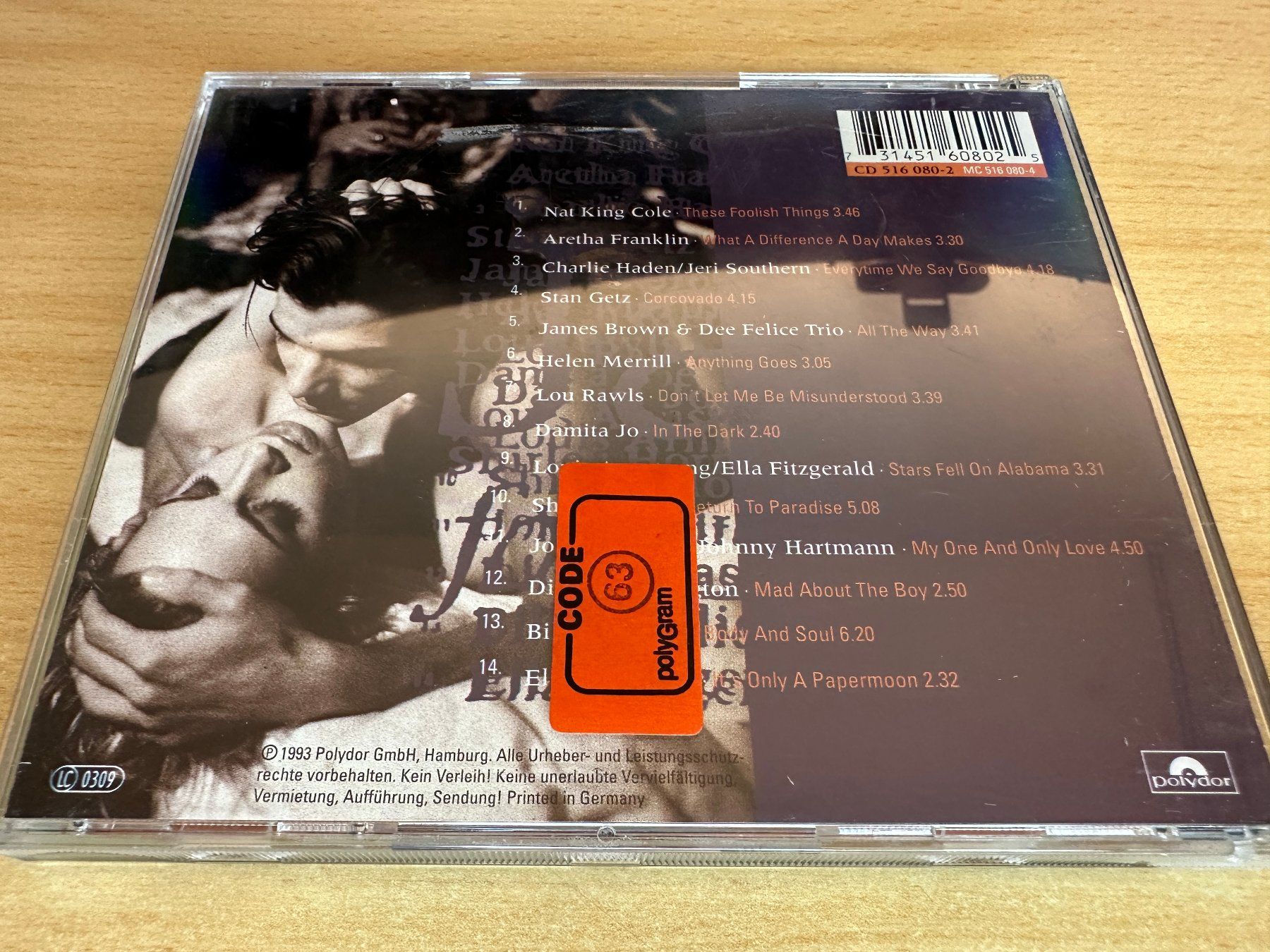 CDs: Various – Jazz For Lovers Volume 2 – Gebraucht aus Rikon im Tösstal von Alpenmutz 1