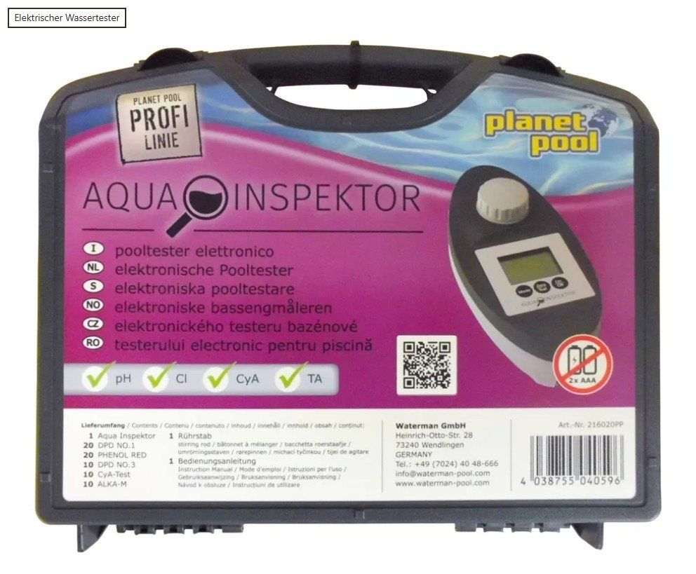 Schwimmbad: Planet Pool Aqua Inspektor Pooltester neu – Neu und originalverpackt aus Oftringen von Offers