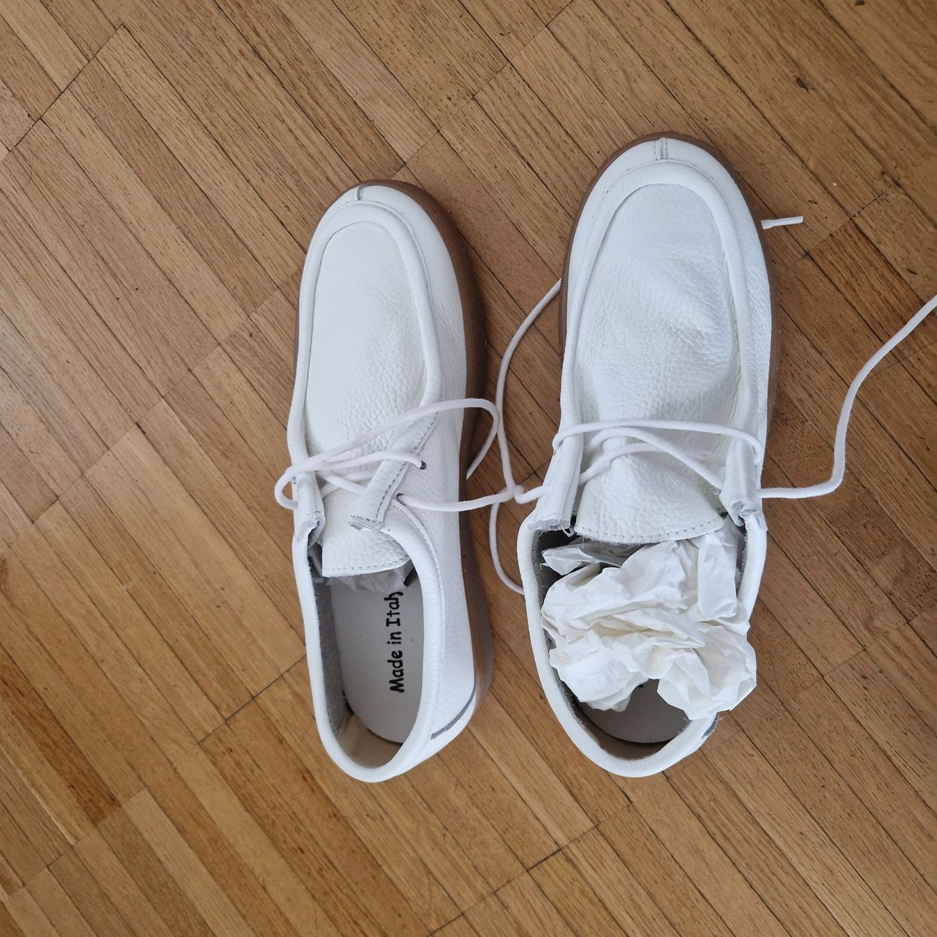 Scarpe da uomo: Sneaker Leder Schuhe Italien – Nuovo e nell'imballaggio originale da Luzern venduto da real014