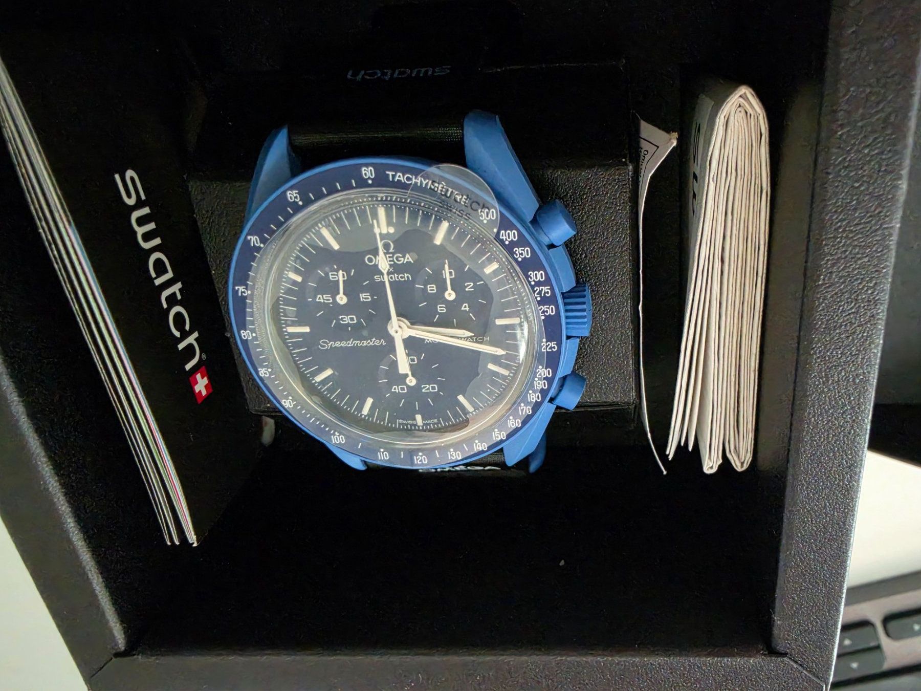 Swatch Orologi: Moonswatch Mission To Neptun – Nuovo (secondo la descrizione) da Bern venduto da teraz 1