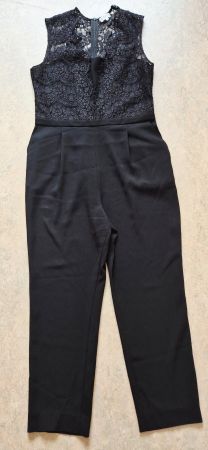CLAUDIE PIERLOT OVERALL JUMPSUIT ANZUG HOSE 38 M SPITZE TOP