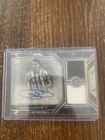 Carta Dusan Vlahovic Topps Autograph Relic Juventus 56/299