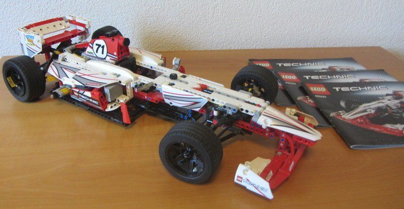 Lego Kit di costruzioni: Lego Technik 42000 " Grand Prix Racer " – Usato da Kreuzlingen venduto da Han-Solo-68 1