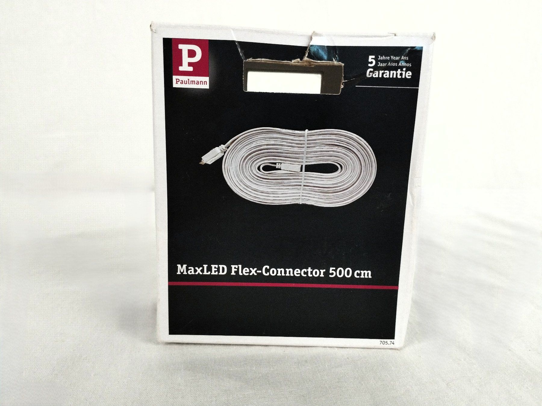 Paulmann Kabel: PAULMANN Max Led Connector 500 cm – Gebraucht aus Schübelbach von Restwert_Schubelbach