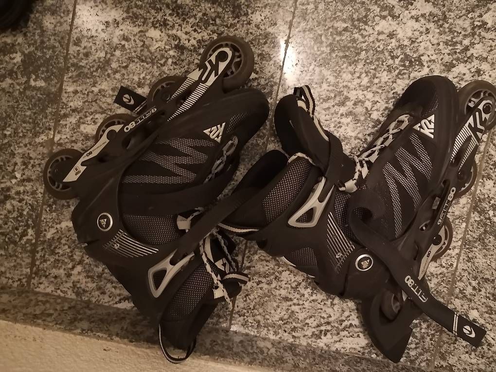 Pattini in linea & Pattini a rotelle: Rollschuhe Grösse 44 – Usato da Basel venduto da del_rjb8