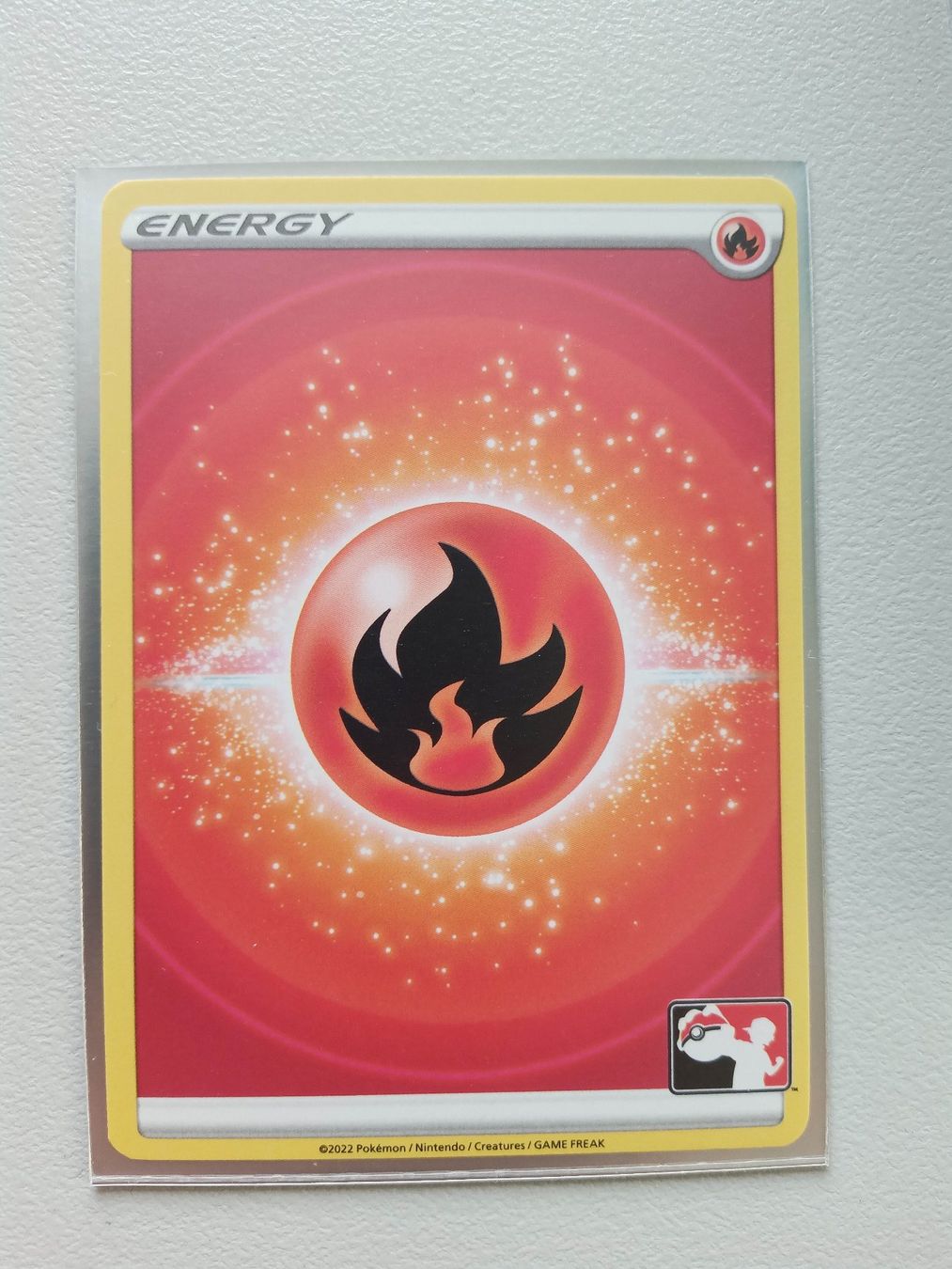 Pokémon Sammelbilder & Trading cards: Fire Energy - Pokemon TCG Prize Pack Stamp Stempel – Gebraucht aus Altstätten SG von GGsGameshop