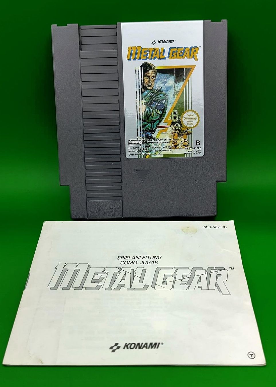 Nintendo Giochi: Metal Gear NES - Konami PAL-B EEC – Usato da Birwinken venduto da GTOrg 6