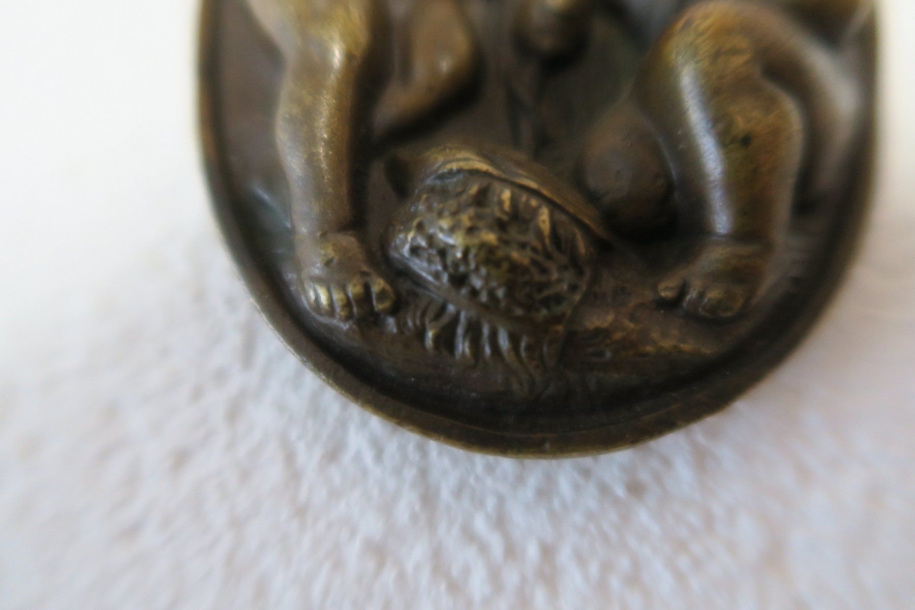 Sculture & Statue: Reliefplakette Bronze 17/18 Jh – Usato da Wädenswil venduto da Turusukko 3
