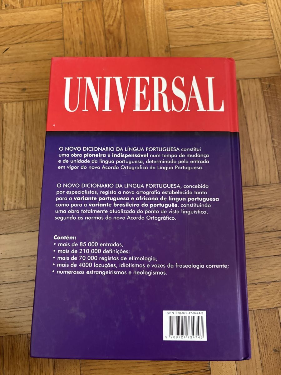 Libri: Dizionario portoghese UNIVERSAL – Usato da Viganello venduto da cos_m2tj 2