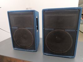 2x Hughes & Kettner LP15 Linear Enceintes passives sans pied