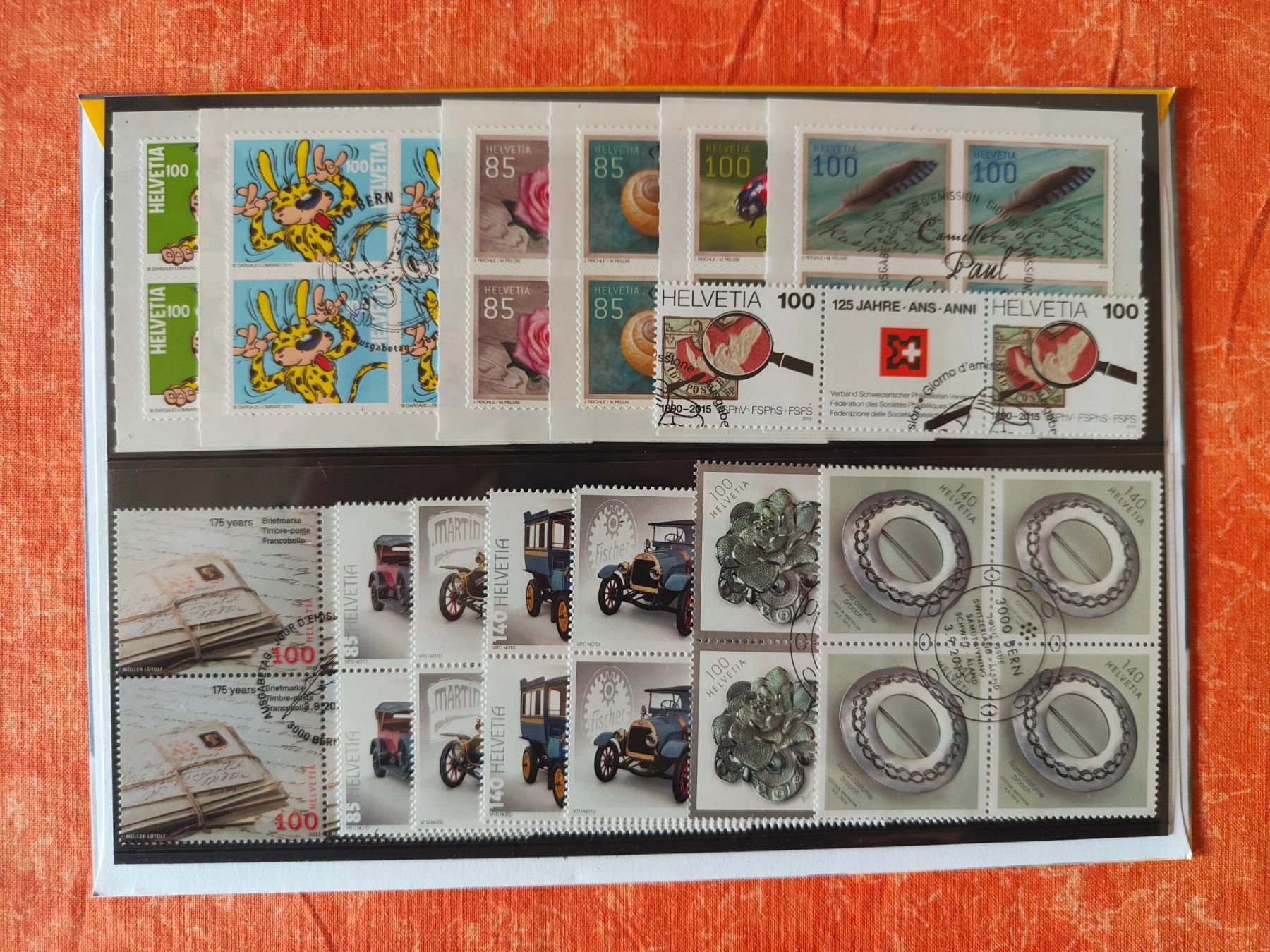 Tutti i francobolli: Timbres 2015 blocs de 4 oblitérés – Nuovo e nell'imballaggio originale da Gryon venduto da Jessicaj87 2