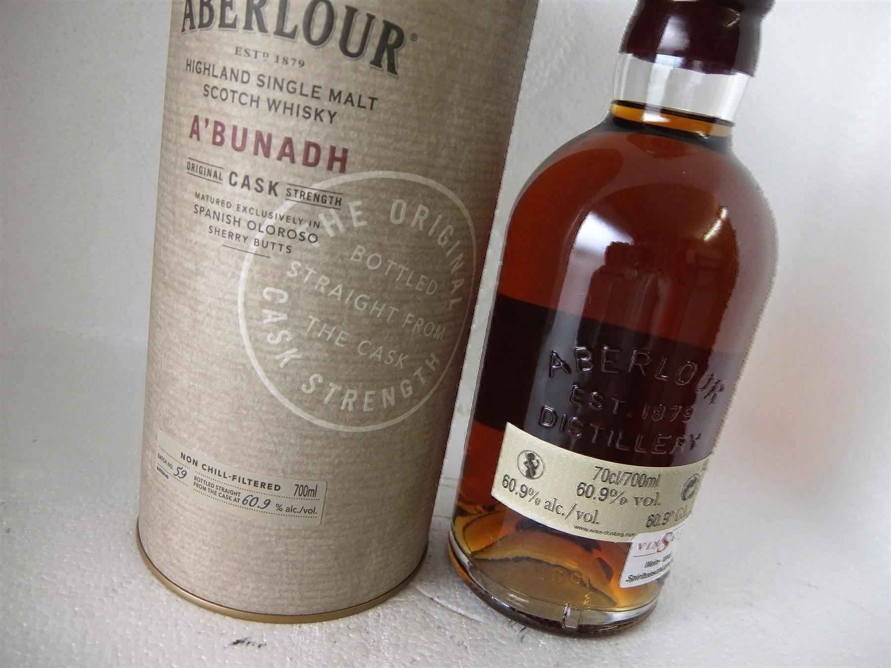 Aberlour Bevande alcoliche: 1 Flasche Aberlour Batch 75 Single Malt Cask Strength 60.9% – Nuovo e nell'imballaggio originale da Wöschnau venduto da Vinsale 6