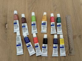 12x KREUL Acrylfarben Set El Greco, TOP Zustand