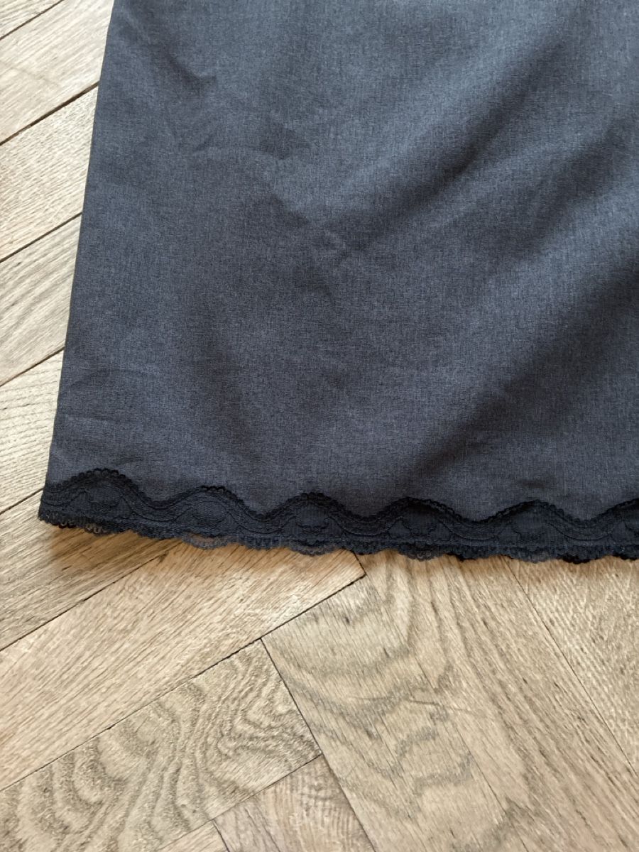 Vestiti: Helline Kleid, Gr. 34, Grau mit Spitze, Elegant! – Usato da Zürich venduto da Dsire 2
