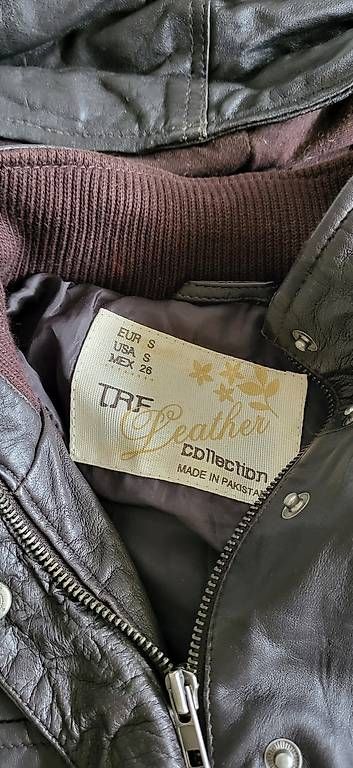 Giacche: Braune Lederjacke Gr. S – Usato da Sempach venduto da mysteraoxx 2