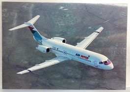 Postcard Fokker 100 Air Inter