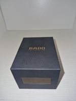 Schwarze Rado Switzerland Uhrenbox - Perfekt für den Sommer